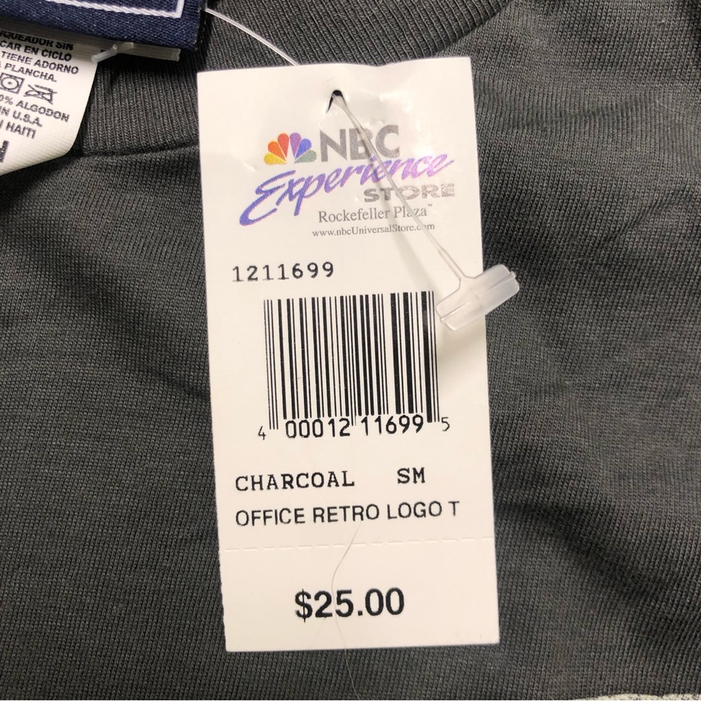 NWT NEW Vintage The Office NBC Experience Store NYC New York City Small T Shirt - Picture 3 of 10